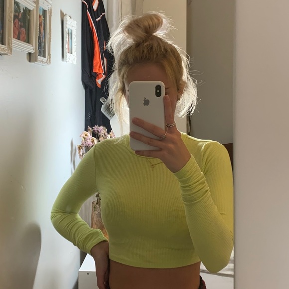Geeen longe sleeve cropped - Picture 2 of 4